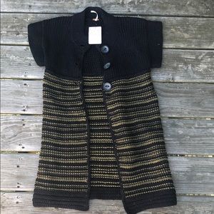 Free People short-sleeve cardigan. NWT